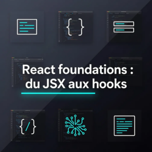 React foundations : du JSX aux hooks