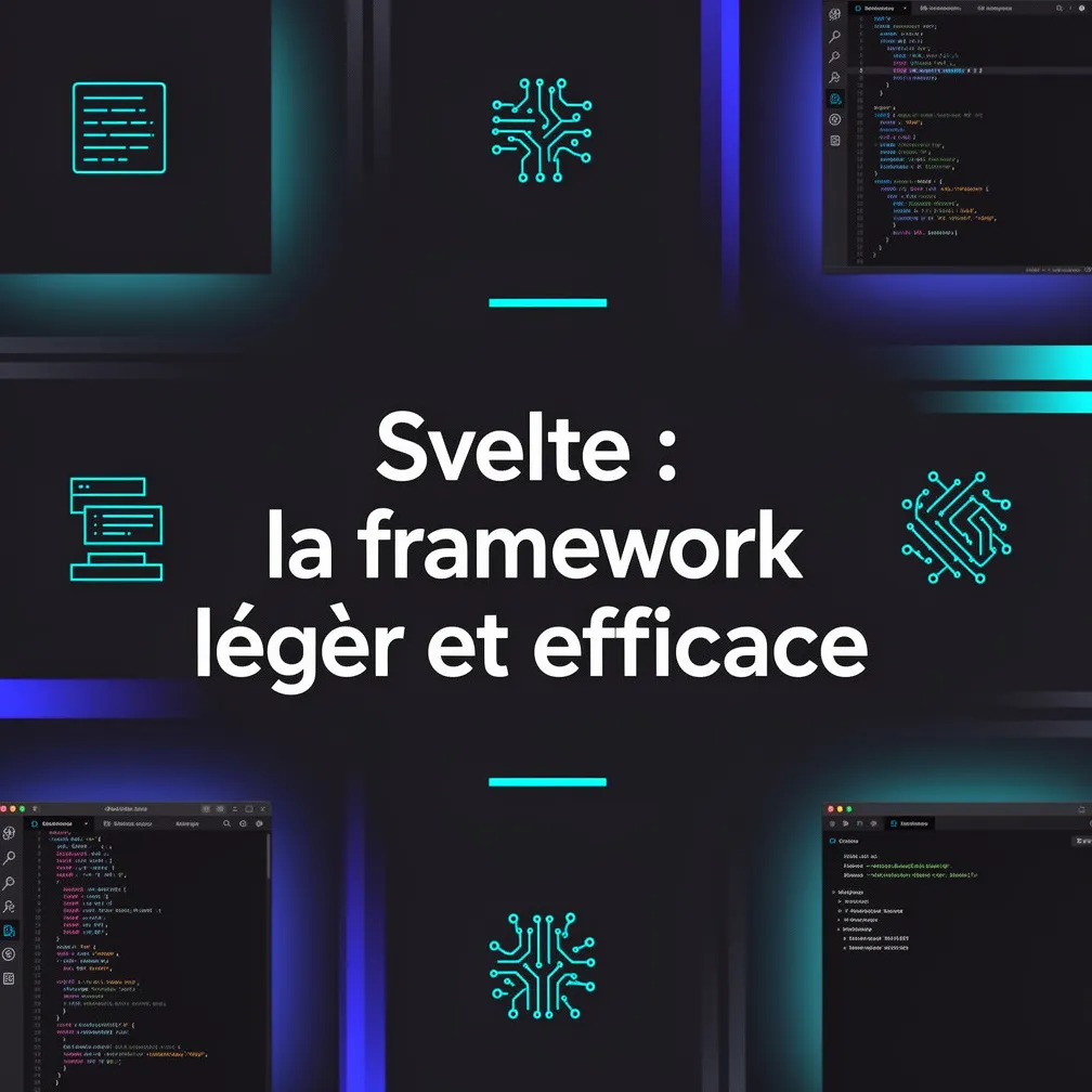 Svelte : la framework léger et efficace