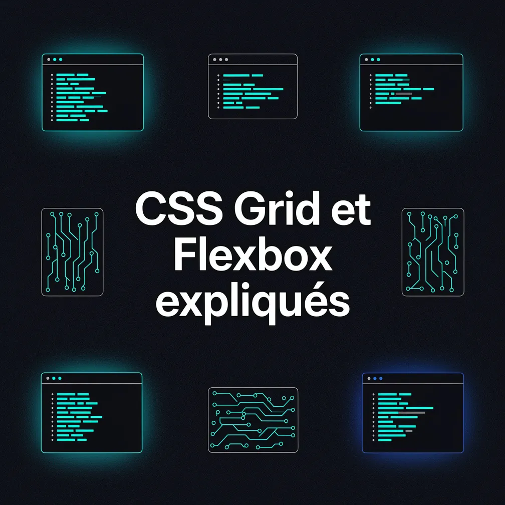 CSS Grid et Flexbox expliqués