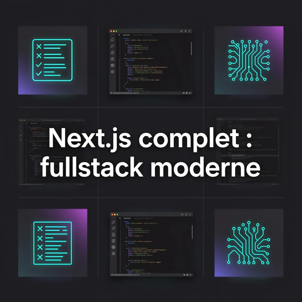 Next.js complet : fullstack moderne