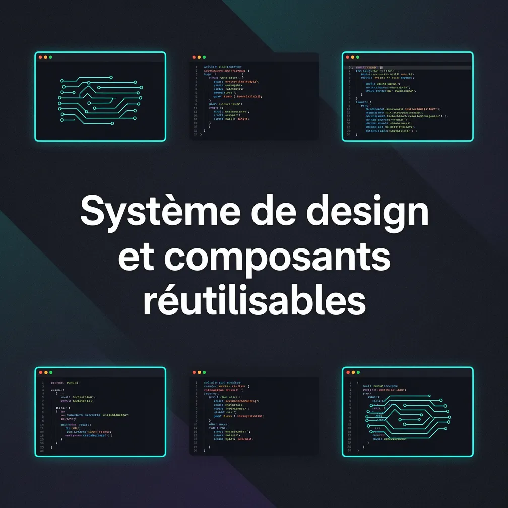 Système de design et composants réutilisables