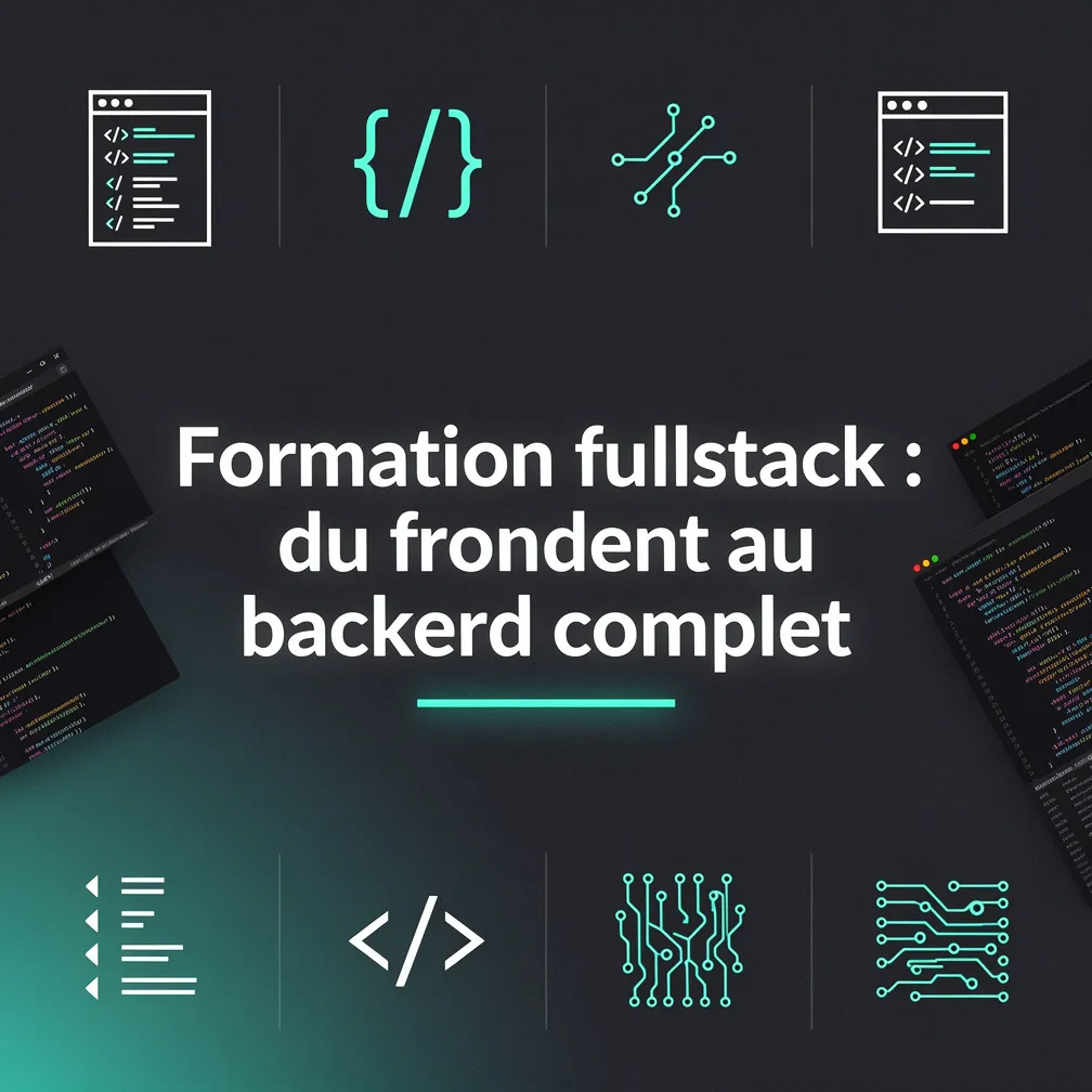 Formation fullstack : du frontend au backend complet